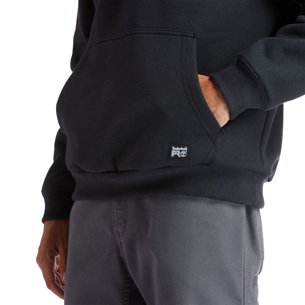 Moletom Masculino - Timberland Pro® Double-Duty Heavyweight Hoodie - OLCJR0768 - Pretas